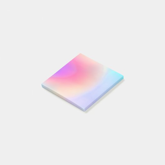 Holografische Iridescent Pastel Holo Post-it® Notes (Schuin)