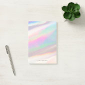 Holografische Iridische Opal Edelsteen Gepersonali Post-it® Notes (Kantoor)