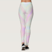 Holografische iriserende esthetische Leggings (Achterkant)