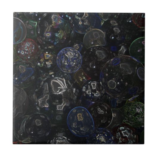 Holografische kenmerken tegeltje (Voorkant)