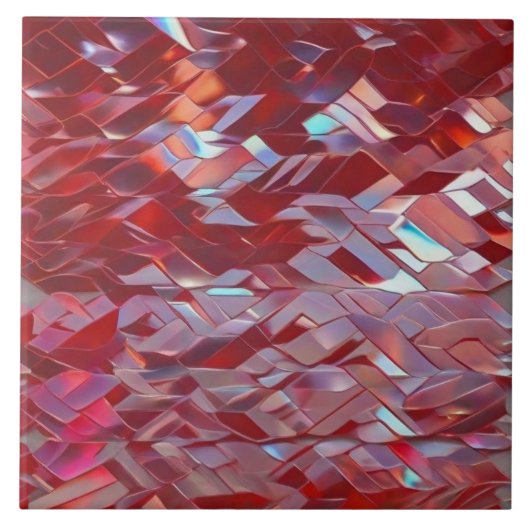 holografische keramische Tegel Tegeltje (Voorkant)