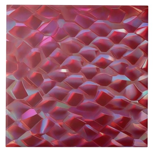 holografische keramische Tegel Tegeltje (Voorkant)