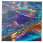 holografische keramische Tegel Tegeltje (Voorkant)