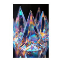 Holografische Kristal Prisma Acryl Wandkunst |