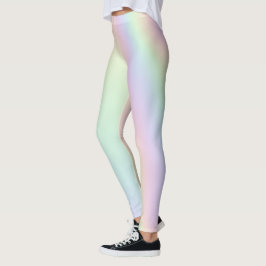 Holografische leggings voor kleurenspectrum
