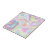 Holografische lichte pasta voor multicore kleuren tegeltje (Zijkant)