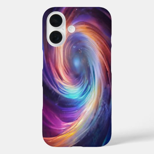 holografische melkwegwerveling Case-Mate iPhone case (Achterkant)