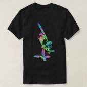 holografische microscoop t-shirt (Design voorkant)