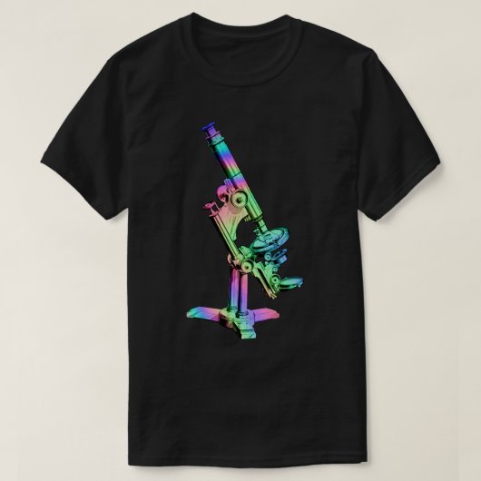holografische microscoop t-shirt (Design voorkant)