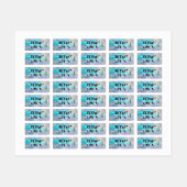 Holografische Monogram Fleslabels 3mL Labels (Vel)