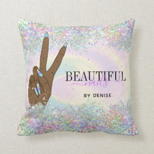 holografische nagellak slachterij hand nagels tech kussen