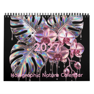Holografische Natuur - Chrome Botanische Dromen 20 Kalender