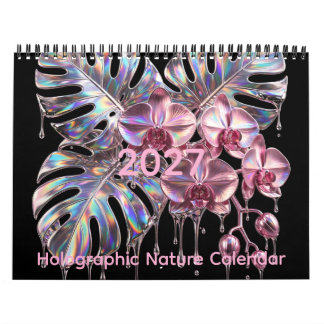 Holografische Natuur - Chrome Botanische Dromen 20 Kalender