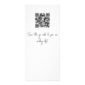 Holografische Neon Glitter Hair Stylist Rack Kaart (Achterkant)