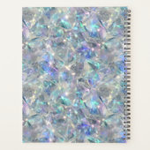 Holografische Opal Stone achtergrond Planner (Achterkant)