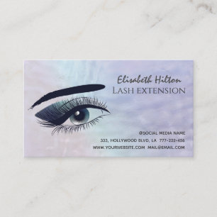 Holografische parelen, make-up oog na zorg visitekaartje