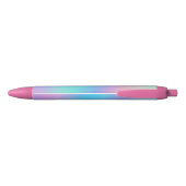 Holografische Pasteldroom Blauwe Inkt Pen (Achterkant)