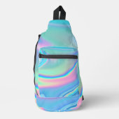 Holografische regenboog Abstract Sling Bag (Voorkant)
