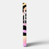 Holografische Regenboog Zebraprint Persoonlijk Case-Mate iPhone Case (Achterkant / Links)