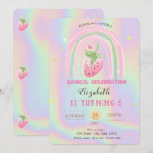 Holografische regenboogbraam kaart (Voorkant / Achterkant)