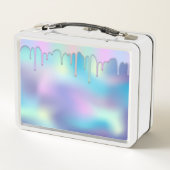 Holografische regenboogkleuren, schattige metalen  (Achterkant)