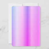 Holografische schijven 30e verjaardag kaart (Achterkant)