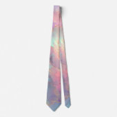 Holografische schittering glitters stropdas (Voorkant)