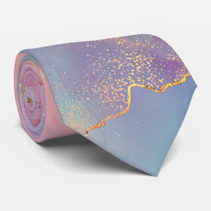 Holografische schittering glitters stropdas