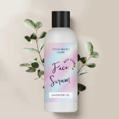 Holografische Stijl 4 OZ Cosmetische Fles Label