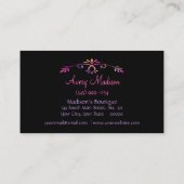 Holografische stijl kleurrijk modern visitekaartje (Achterkant)