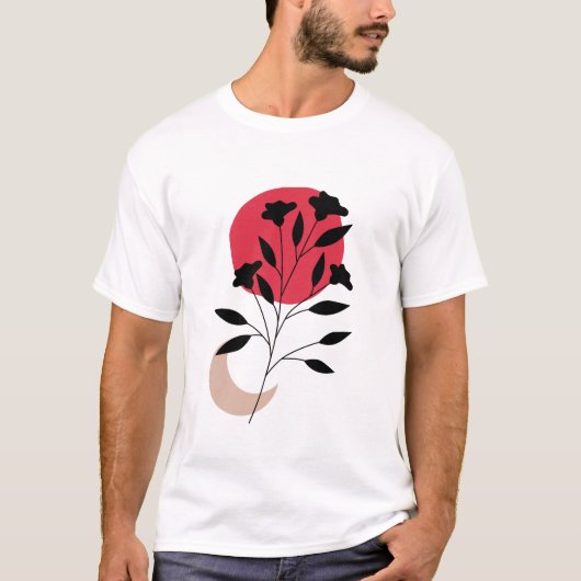 Holografische tinten t-shirt (Voorkant)