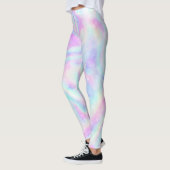 Holografische Unicorn Galaxy Print Leggings (Links)
