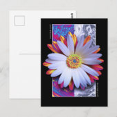 Holografische ventilator enkel Breedte Briefkaart (Voorkant / Achterkant)