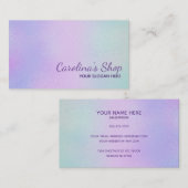 Holografische visitekaartjes (Voorkant / Achterkant)