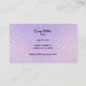  holografische Visitekaartjes (Achterkant)