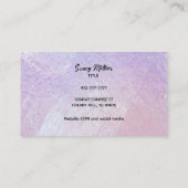  holografische Visitekaartjes (Achterkant)