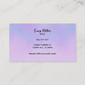  holografische Visitekaartjes (Achterkant)