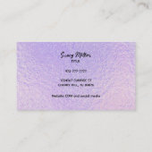  holografische Visitekaartjes (Achterkant)