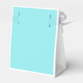  holografische vlinder gunst Box Aqua Bedankdoosjes (Achterkant)