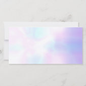 Holografische voorjaarsbladeren Cadeaucertificaat (Achterkant)