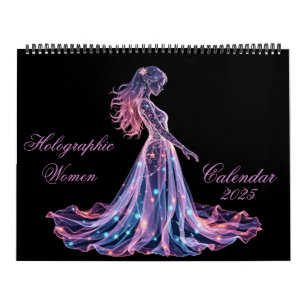 Holografische vrouwen kalender