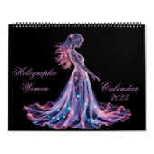 Holografische vrouwen kalender (Hoes)