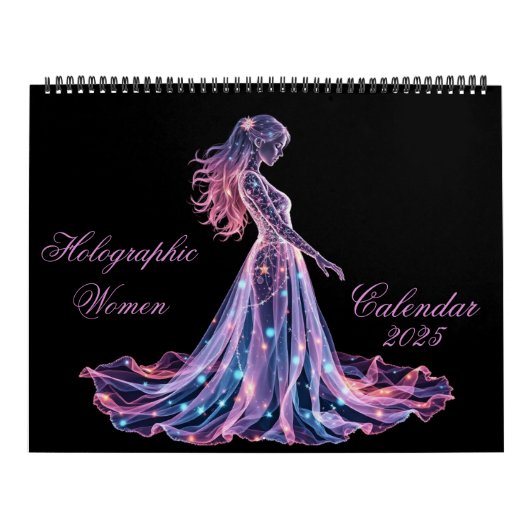 Holografische vrouwen kalender (Hoes)