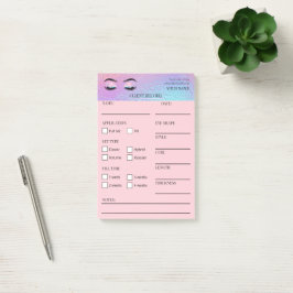 Holografische Wimpers Cliënt Post-it® Notities Notes