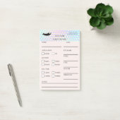 Holografische Wimpers Klant Post-it® Notities Notes (Kantoor)