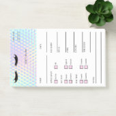 Holografische Wimpers Klant Post-it® Notities Notes (Kantoor)