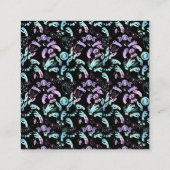 HOLOGRAFISCHE WITCHIE VIBES VIERKANTE VISITEKAARTJE (Achterkant)