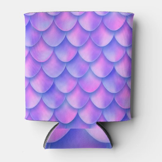 Holografische zeemeerminstaart, levendige folie te blikjeskoeler (Voorkant)