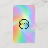 Hologram, Aangepaste Kaarten Modern, Social Media  Visitekaartje (Achterkant)