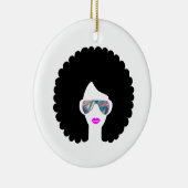 hologram afro keramisch ornament (Rechts)